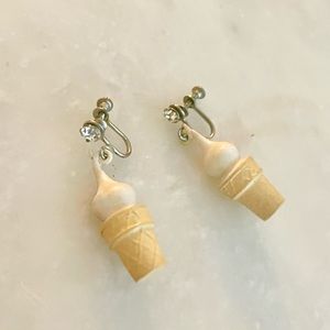 Vintage Ice Cream Dangling Earrings